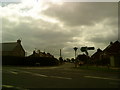 Road junction in Glapwell in S44 5PU