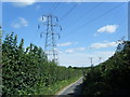 Pylon next to lane in CF32 0LA