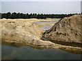 Gravel pit at Stockwell's Piece in RG7 3UR