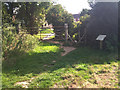 Stile on Hunston Fields in PO20 1AU