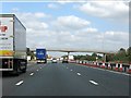 M5 Motorway - footbridge near Homedowns in GL20 8EW