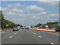 M5 Motorway, slalom into roadworks north of junction 9 in GL20 8GB