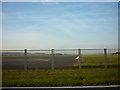The runway at Humberside Airport in DN39 6WY