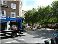 Junction of Bourne and Ebury Streets in SW1V 3HD
