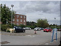 A car park at Salisbury District Hospital in SP2 8BX