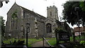 St Mary, Halesworth: a grey August day in 2010 in IP19 8AB