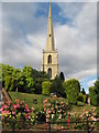 St Andrew's Church tower, Worcester in WR1 2LH