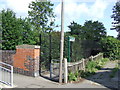 Footpath near West Sutton station in SM1 1AG