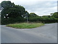 Heol-y-Glo lane junction in SA13 2TP