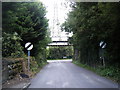 Croft Goch Road railway bridge in CF33 6FH