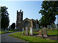 Cockpen Church from the kirkyard in EH19 3RZ