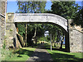 Footbridge in Galashiels over the former Waverley railway line in TD1 1NW