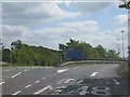 M48 Motorway - entry slip road, junction 1 in BS35 4BD