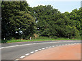 The A39 near West Quantoxhead, looking east in TA5 1EL