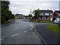 The junction of Brookes Road and Guest Road, Broseley in TF12 5AW