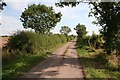 Farm track and bridleway to Clarborough Grange Farm in DN22 9DY