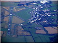 Cranfield Airport from the air in MK43 0AA