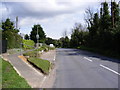 B1123 Southwold Road in Blyford