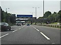 M56 Sign Gantry and Bridge At Hollyhedge Road in M23 2GB