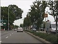 Stafford Road (A449) approaching Bee Lane roundabout in WV10 6HA