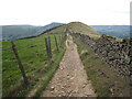 Footpath near Back Tor (NW) in S33 7AA