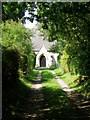 Path, All Saints Church in SN16 9NN