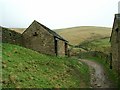 Barns on hills above Ladybower Reservoir in S33 0AQ