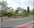 Houses on the eastern edge of Langstone in NP18 2HZ