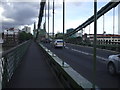 The footway on Hammersmith Bridge in W6 0DE