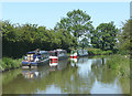 The Ashby Canal south of Hinckley, Leicestershire in Stretton Baskerville