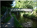 A footbridge over the Llangollen Canal near Trevor in Llangollen Rural Community