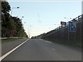 M4 Motorway - eastbound entry slip road, junction 24 in NP18 2LX