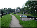 Carreghofa Locks on the Montgomery Canal near Llanymynech in SY22 6LA