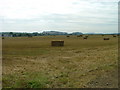 Stubble and bales near Star in KY7 6QQ