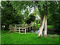 Footbridge over Willow Brook in King's Cliffe