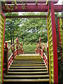 Peasholm Park - Bridge to Peasholm Island in YO12 6AA