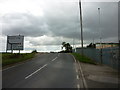 Looking towards the B1362, Burstwick Road in HU12 9HD