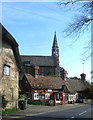 Church and Post Office, Clifton Hampden in OX14 3EG