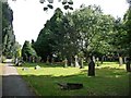 St Oswald's churchyard in YO7 1TH