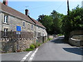 Houses and lanes in Pilton in BA4 4NT