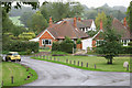 Finchampstead, houses near St James' Church in RG40 3TQ