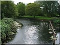 River Soar from Thurcaston Road footbridge in LE4 7QD