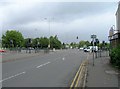 Junction of A6 Abbey Lane and Thurcaston Road in LE4 2AT
