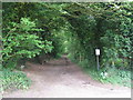 Bridleway to the West Woods in SN8 4EE