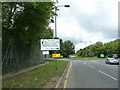 Approaching the Surrey Sports Park Roundabout in GU2 7AD