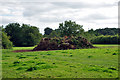 Large heap in a field in RH13 6RE