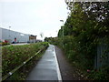 The Footpath to Holderness Road, East Hull in HU9 1HW