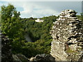 The Avon Teifi from the ruins of Cilgerran Castle in SA43 2LQ