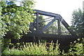 Railway bridge over the River Wey in GU3 1LT