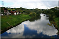 The River Severn from Buildwas Bridge in TF8 7BW